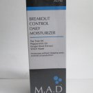 M. A. D skincare  breakout control daily moisturizer  50ml1.7 oz  exp 2027 NEW