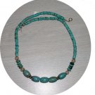 OVAL & DISK TURQUOISE NECKLACE TN58064