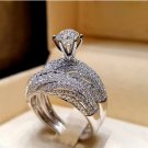 White CZ Crystal Ring