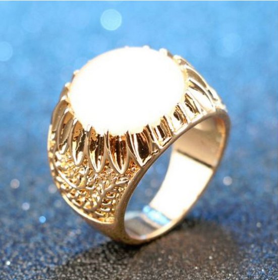 Opal Gold Filled Ring