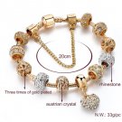Gold Charm Bracelet