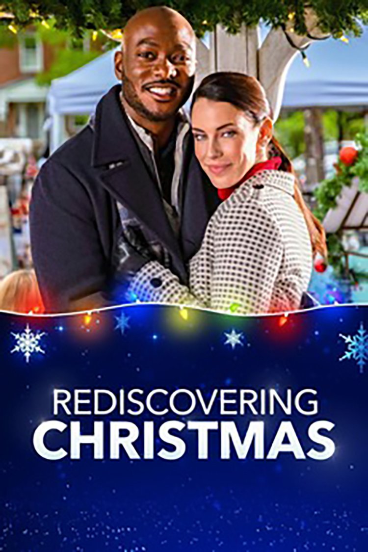 Rediscovering Christmas DVD 2019 Lifetime Movie Jessica Lowndes B.J. Britt