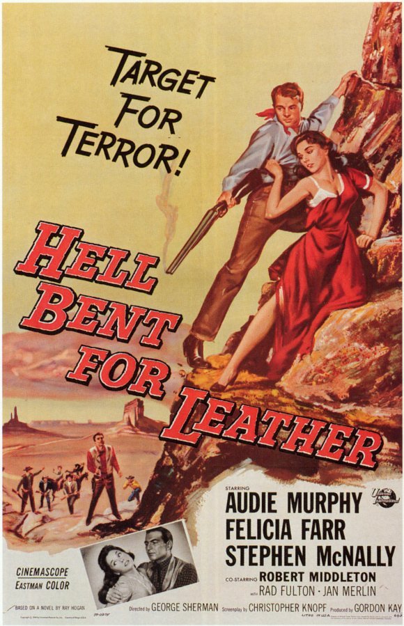 Hell Bent for Leather 1960 DVD Audie Murphy, Felicia Farr, Stephen McNally