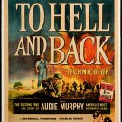 To Hell and Back DVD Classic WWII Movie 1957 Audie Murphy Marshall Thompson