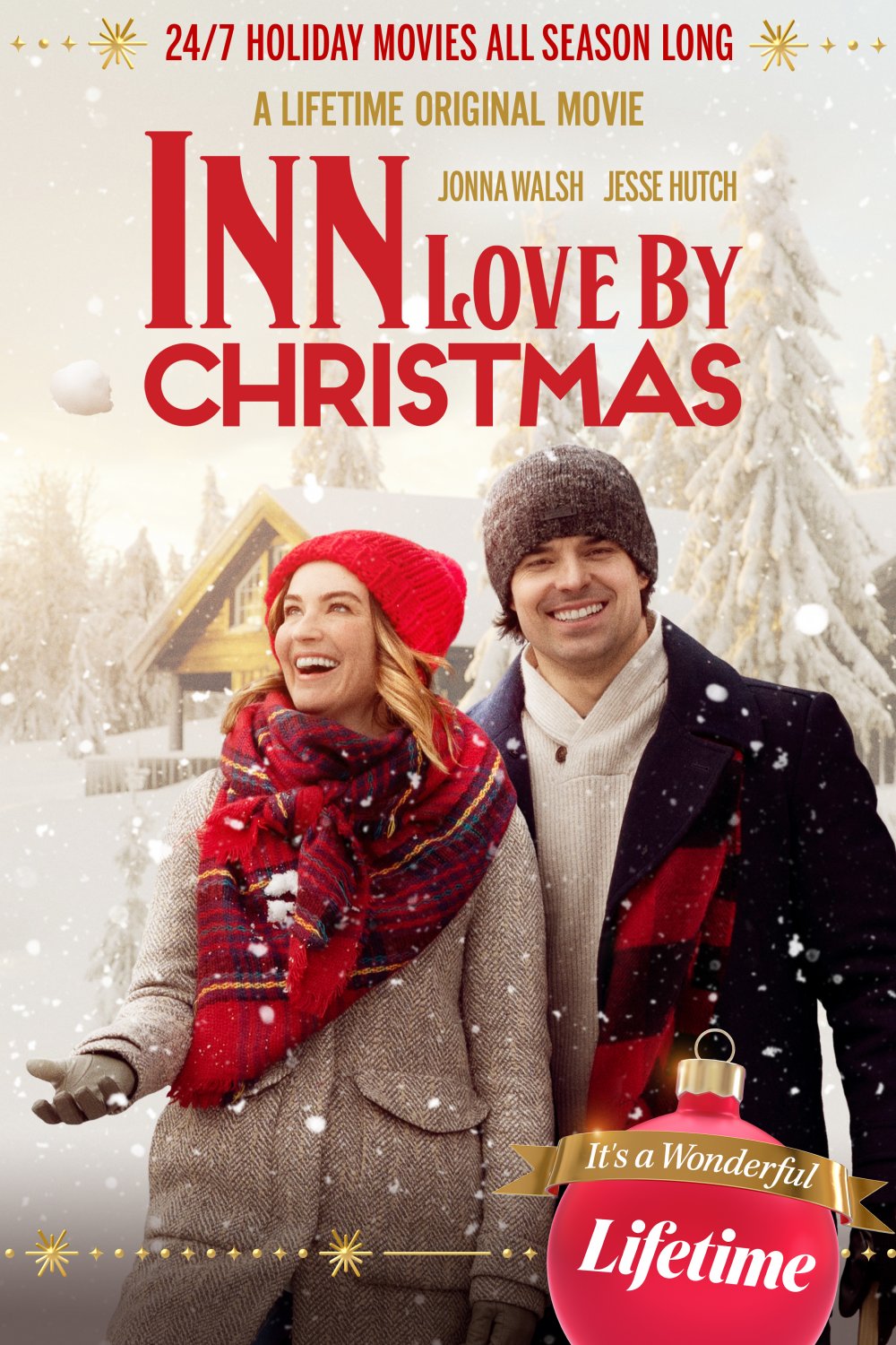 Inn Love By Christmas DVD 2020 Lifetime Movie Jesse Hutch Jonna Walsh