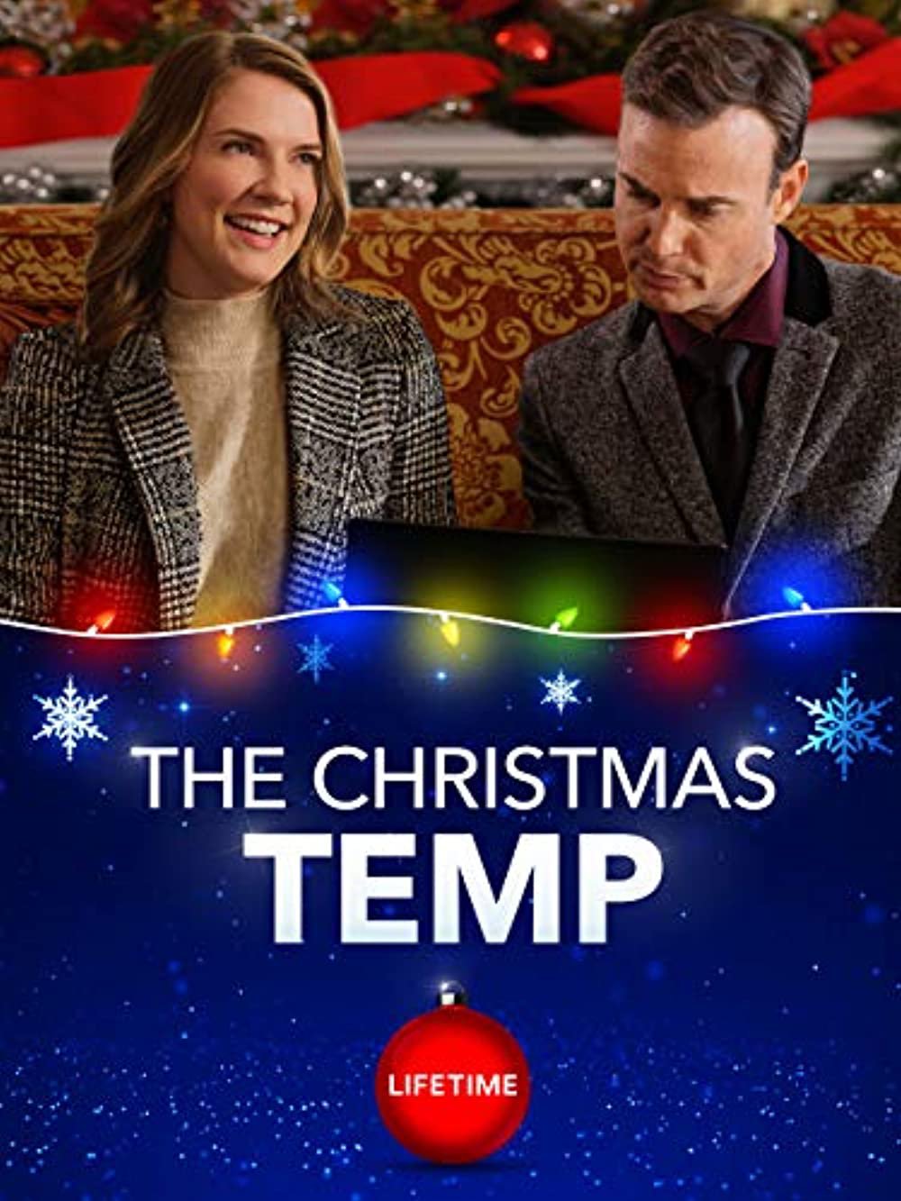 The Christmas Temp DVD 2019 Lifetime Movie
