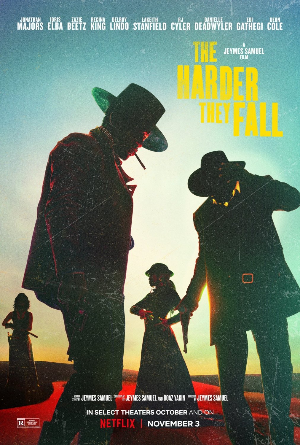 The Harder They Fall DVD 2021 NetFlix Movie