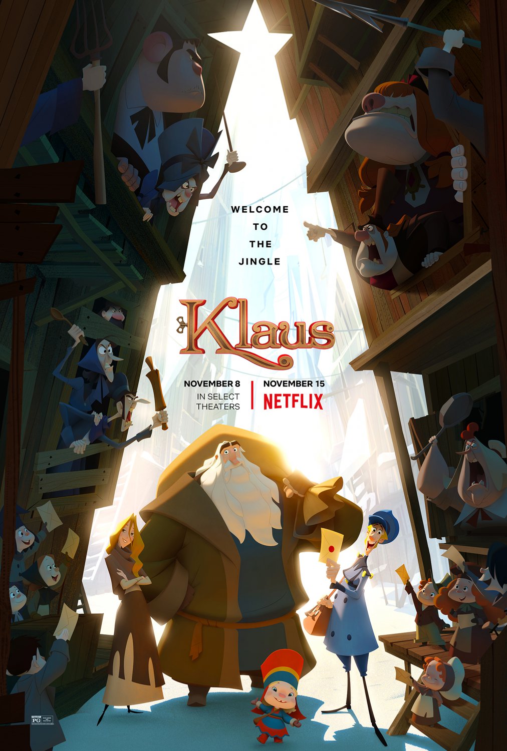 Klaus DVD 2019 NetFlix Movie Christmas