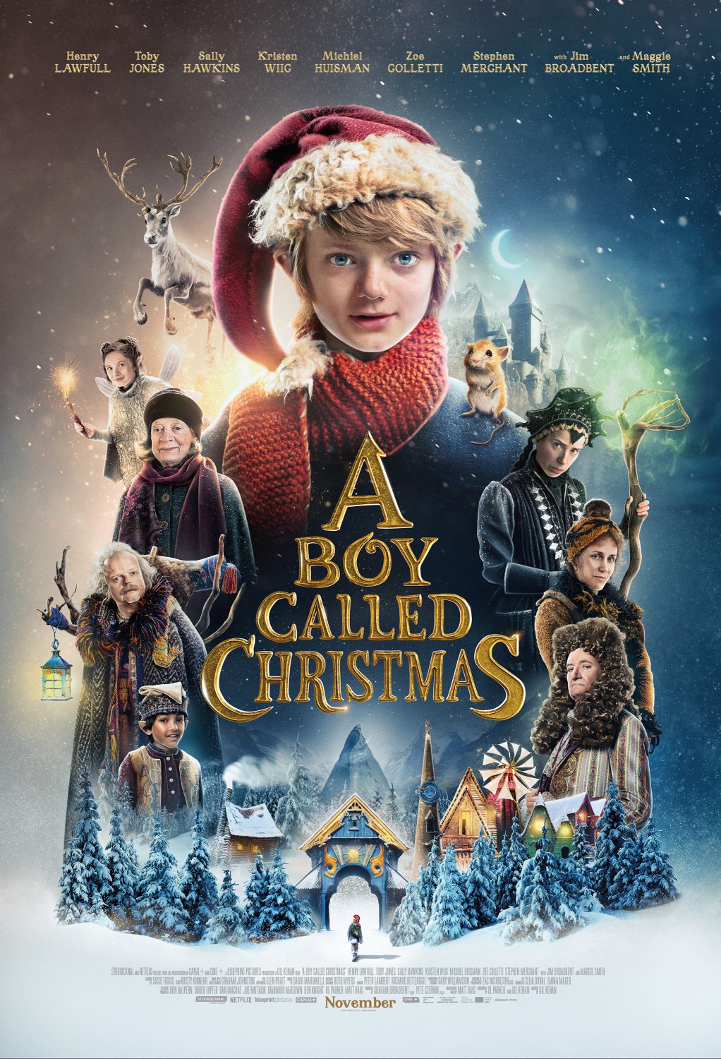 A Boy Called Christmas DVD 2021 NetFlix Movie