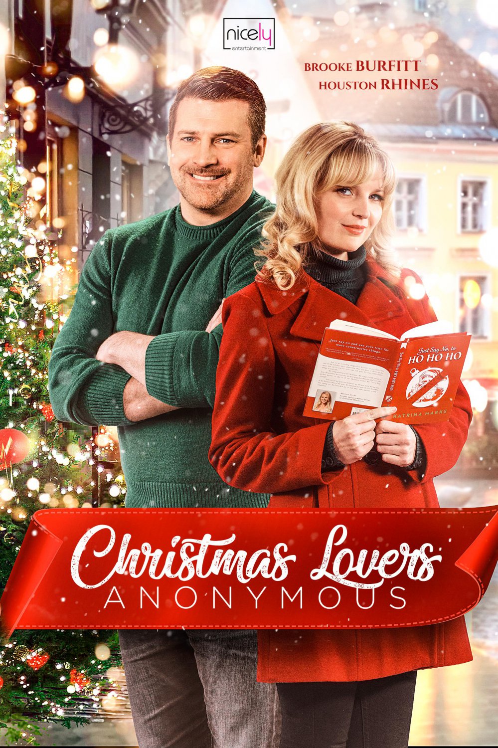 Christmas Lovers Anonymous DVD 2021 Great American Family Movie