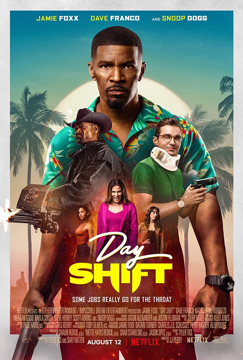 Day Shift DVD 2022 NetFlix Movie