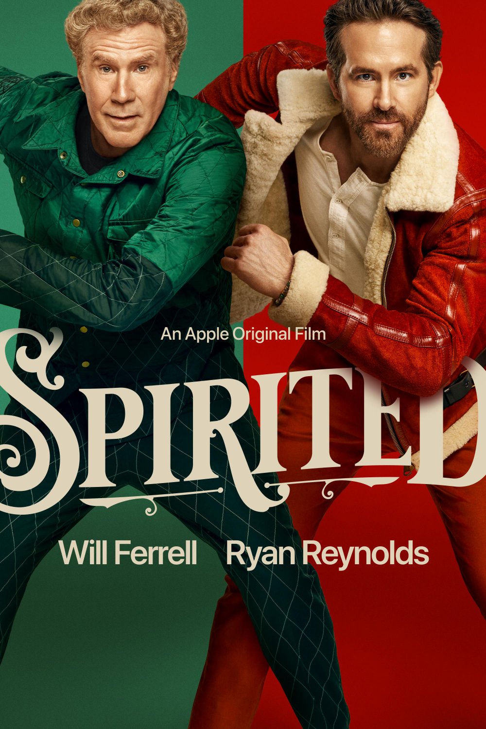 Spirited DVD 2022 Apple TV Movie Will Ferrell Ryan Reynolds