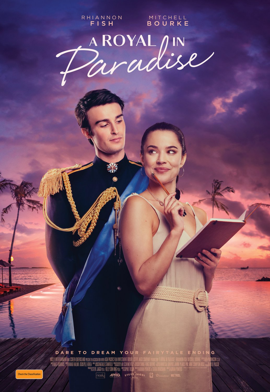 A Royal In Paradise DVD 2023 TV Movie