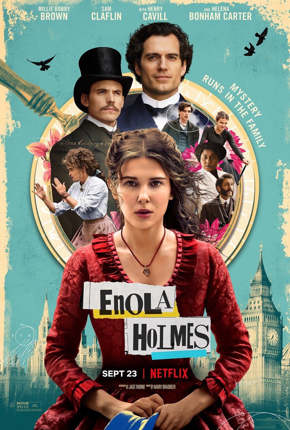 Enola Holmes DVD 2020 Netflix Movie