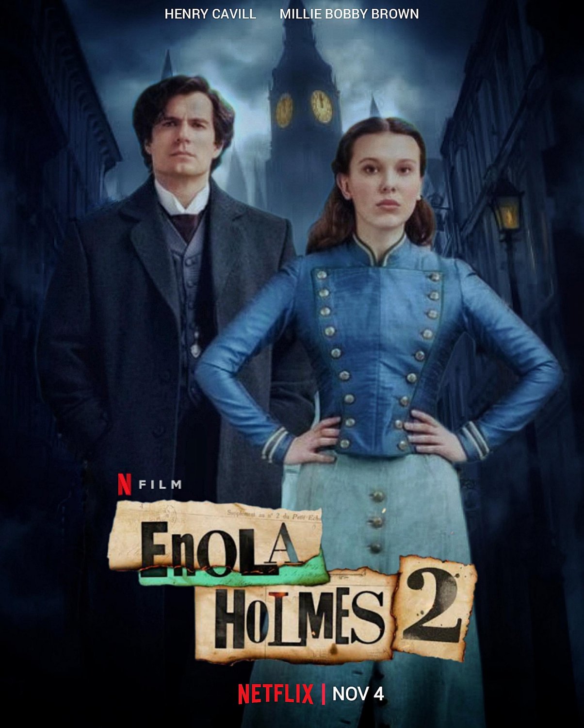 Enola Holmes 2 DVD 2022 Netflix Movie