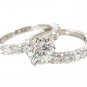 14k Gold 2.45ct Prong Diamond Engagement Ring Set