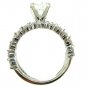 14k Gold 2.45ct Prong Diamond Engagement Ring Set