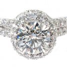 14k Gold 2.36 ct Diamond Engagement Ring Set
