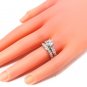 Platinum 1.75 ct Diamond Round Cut Prong Wedding Ring Set