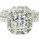 14k Gold 2.40ct Infinity Diamond Engagement Ring Set