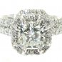 14k Gold 2.40ct Infinity Diamond Engagement Ring Set