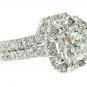 14k Gold 2.40ct Infinity Diamond Engagement Ring Set