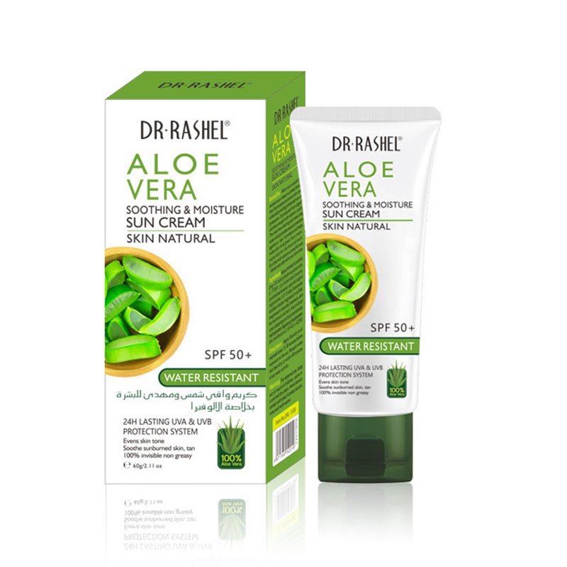 DR.Rashel Natural Aloe Vera Soothing UVA UVB Water Resistant SPF50 Sunscreen