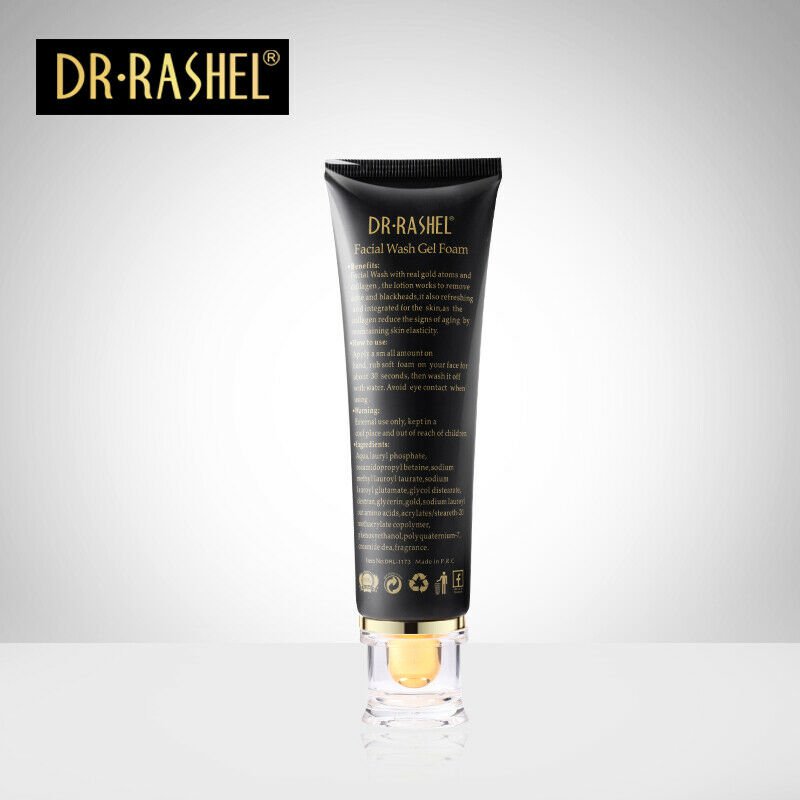 Dr Rashel Gold Atoms & Collagen Foam Face Wash Facial Cleanser 100ml