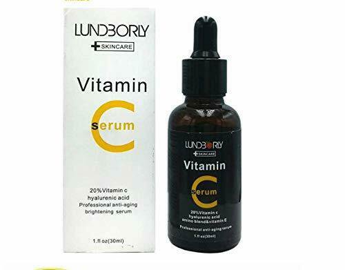 Organic Vitamin C Face Serum 20%  Vitamin E & Hyaluronic Acid Anti Aging 30ml