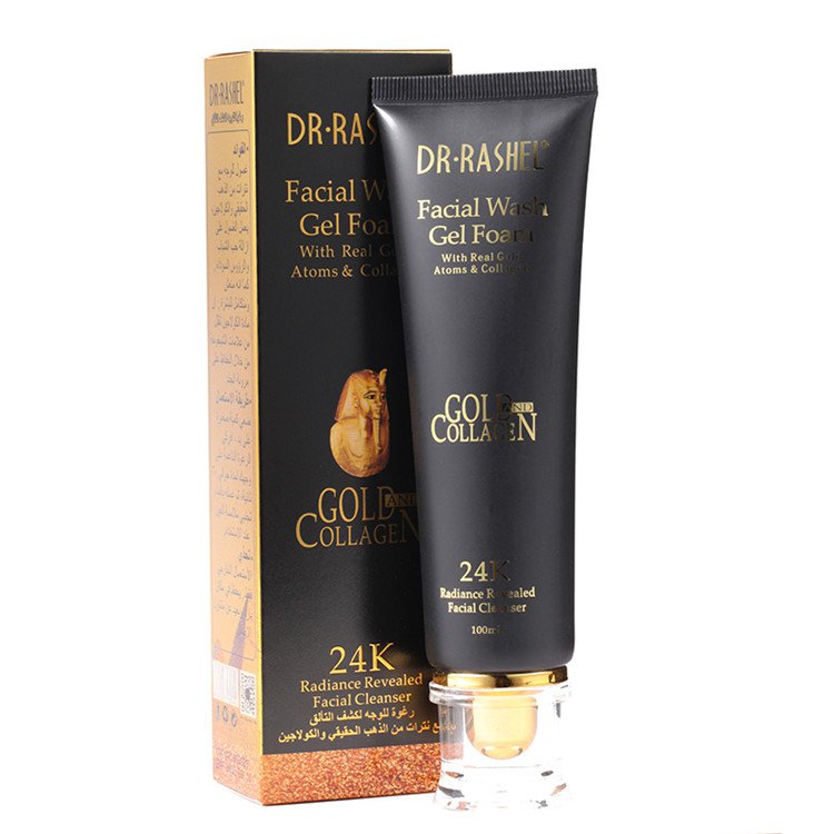 Dr Rashel Gold Atoms & Collagen Foam Face Wash Facial Cleanser 100ml