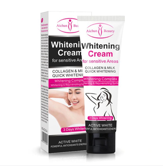 Skin Whitening Body Armpit Legs Knees Elbows Private Parts Brightening & Smooths