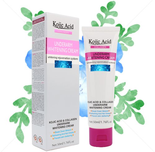 KOJIC ACID WHITENING CREAM UNDERARM ARMPIT LEGS KNEES DARK SKIN BRIGHTENING