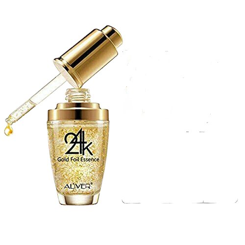 24K Gold Face Serum Make Up Primer Hyaluronic Acid Facial Essence Anti Aging Serum