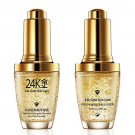 24K GOLD Collagen Essence Serum Anti Aging Wrinkles Face Cream Make Up Primer