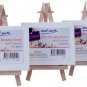 Mont Marte Mini Easel and Mini Canvas 8x10cm for Painting Craft Drawing,Nice Art
