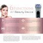 DFA Face Lifting Machine- 6 in 1 Handheld Anti-Aging Skincare Tool, Facial Massa