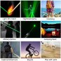 Green Light Pointer High Power Visible Beam with Adjustable Focus for Pointing