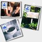 MarkDomain Compatible Label Tape Replacement for TZ TZe 241 Black on White 0.7"
