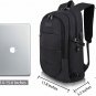 Travel Laptop Backpack Water Resistant Anti-Theft Bag with USB Charging Port and