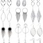 12 Pairs Drop Dangle Earrings boho Fashion Jewelry Vintage Statement Boho Bohemi