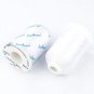 Simthread 6 Polyester White Machine Embroidery Threads 1000M(1100Yards) for Brot