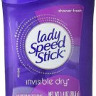 Lady Speed Stick Invisible Dry Antiperspirant  Deodorant, Shower Fresh - 1.4 Oz
