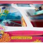 Barbie Dolphin Magic Ocean View Boat Playset - Take Barbie Doll And Her Friends