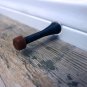 Door Stop Bumper Tips - 20 Pack Brown Silicone Rubber Replacement Stopper Ends w