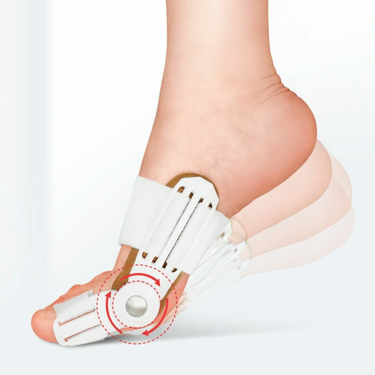 2Pcs Toe Protector Feet Care Pedicure Tool Bunion Hallux Valgus Corrector