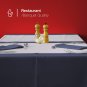 Gee Di Moda Rectangle Tablecloth - 60 x 102" Inch - Royal Blue Rectangular Table