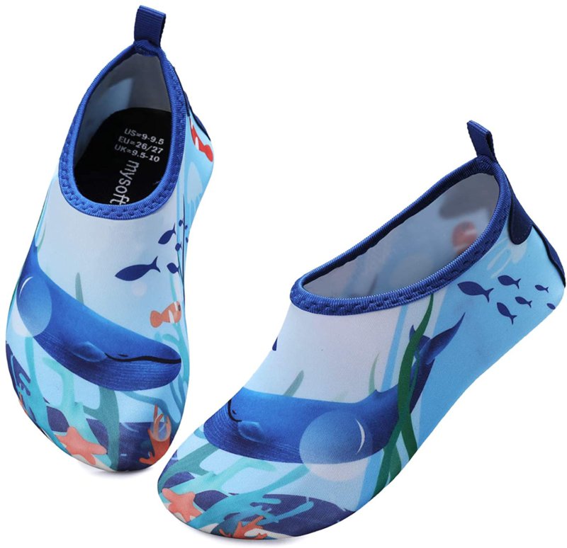 mysoft Water Shoes for Kids Girls Boys, Toddler Aquatic Water Socks ...