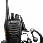 Arcshell Rechargeable Long Range Two-Way Radios with Earpiece 2 Pack UHF