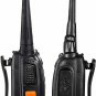 Arcshell Rechargeable Long Range Two-Way Radios with Earpiece 2 Pack UHF