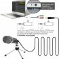 PC Microphone 3.5mm FIFINE Plug and Play Microphones for Computer Desktop Laptop